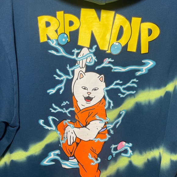 RIPNDIP L super saiyan Hoodie - Picture 3 of 3